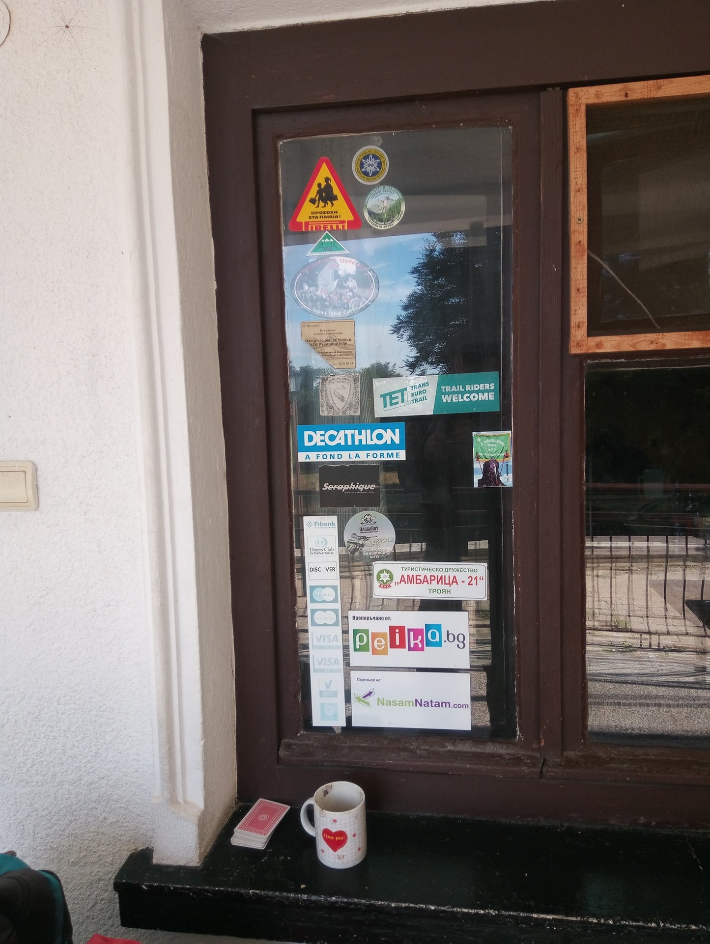 "TET -Trail Riders Welcome" Sticker - Free Postage