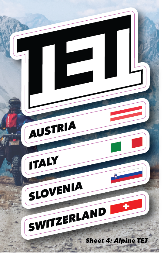 TET Tally Stickers (Free UK Postage) - Order 4 and Pay for 3