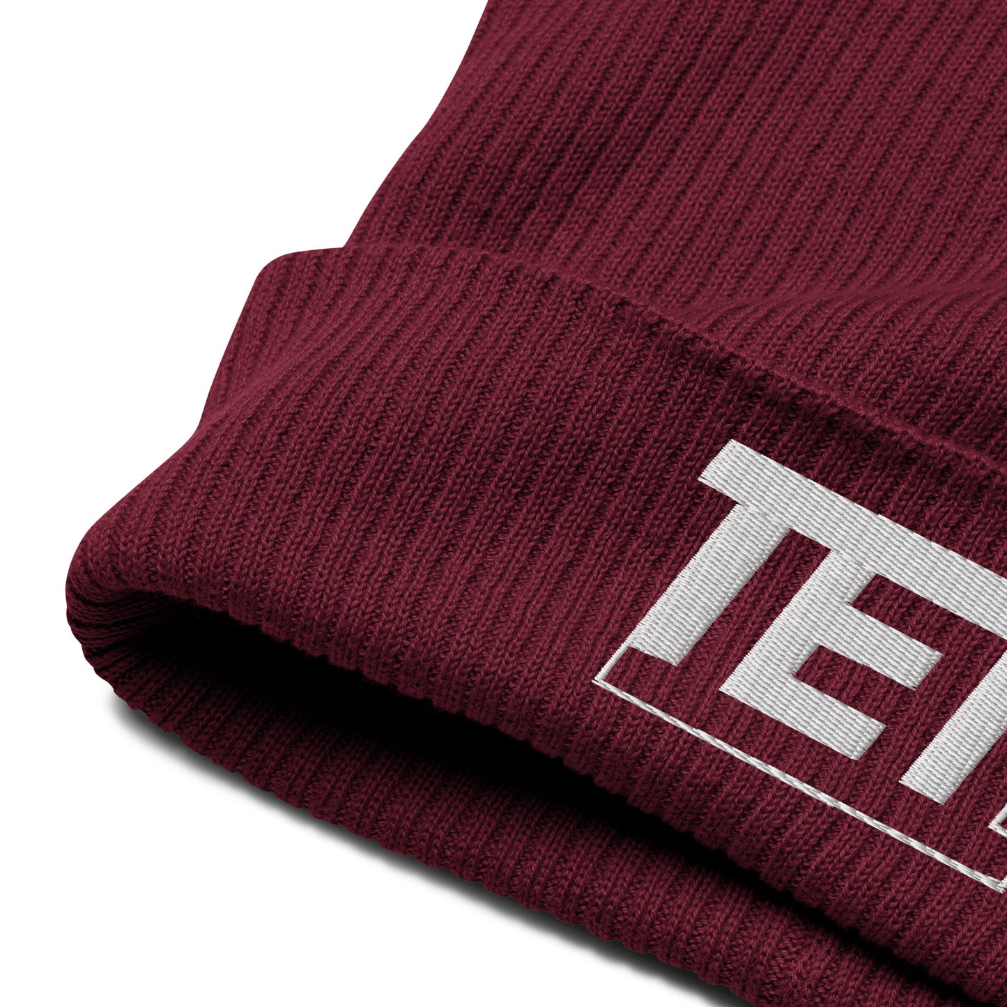 TET Organic Ribbed Beanie